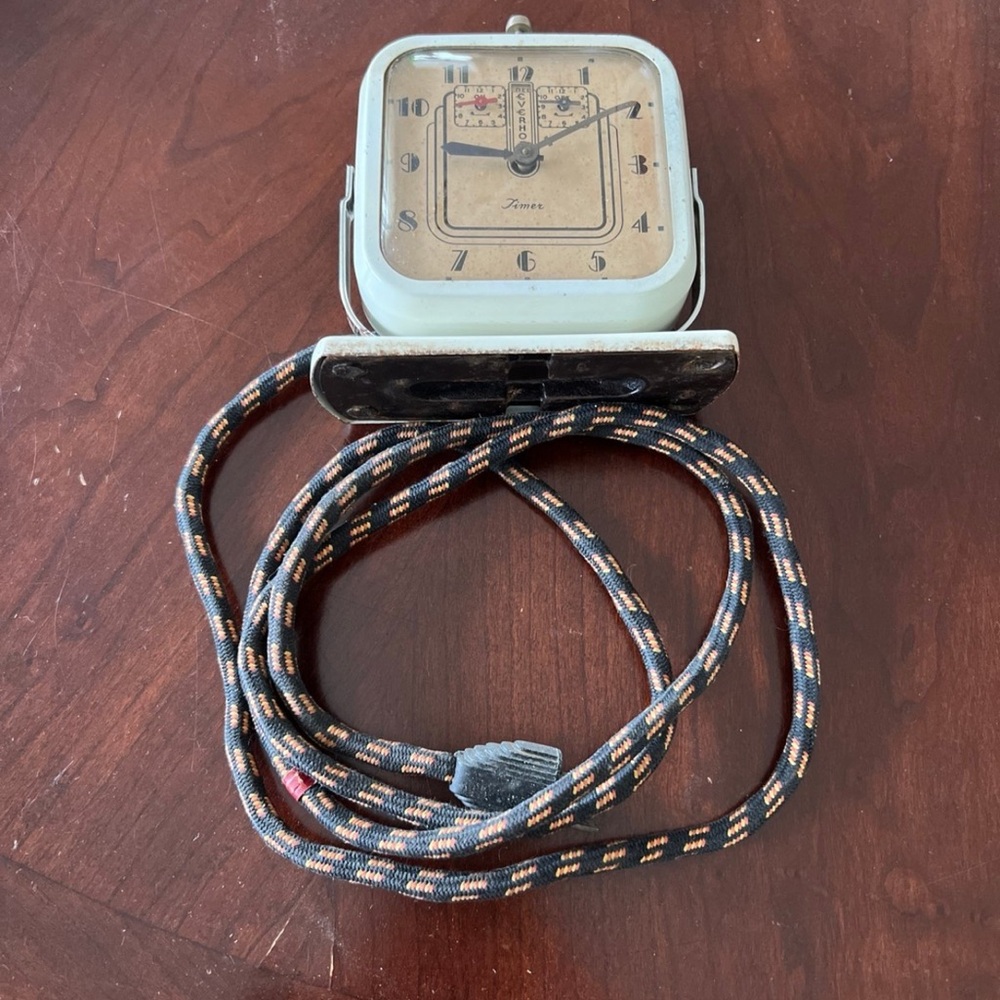 Everhot Vintage stove clock